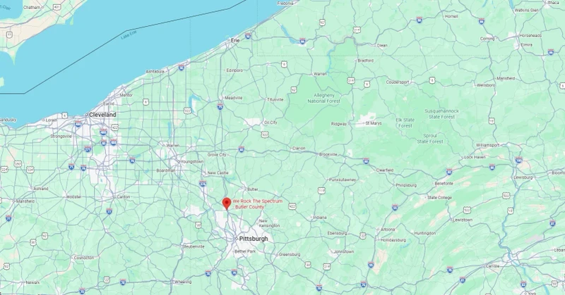 map location
